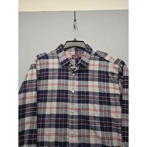 UNTUCKit‎ Flannel Shirt Mens 3XL Plaid Button Up Long Sleeve Cotton Casual Top